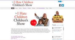 Desktop Screenshot of ihatechildren.com